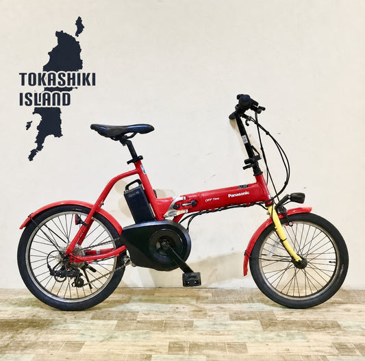 "Tokashiki Island" Small-wheel type e-bike [Okinawa Bicycle Rental]